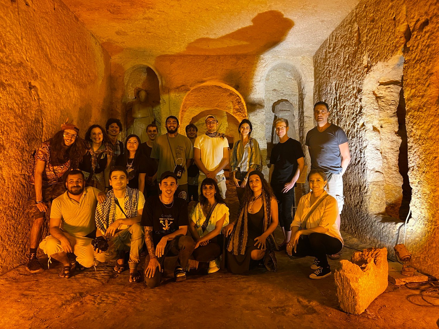 Community Garden travelers during a cultural trip