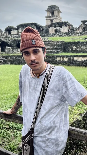 At the Palace of Palenque